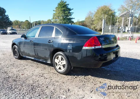 2011 Chevrolet Impala Ls из США, поврежденный, VIN 2G1WF5EK4B1159040